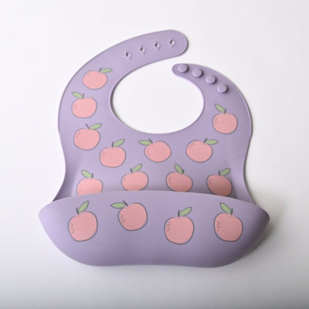 Tiny Orchard Baby Silicone Bib - FRUIT